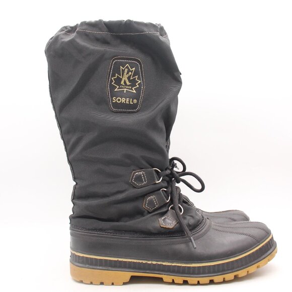 Sorel Other - Sorel Kaufman Canada Snow Insulated Winter Men's Size 10 Boots Black